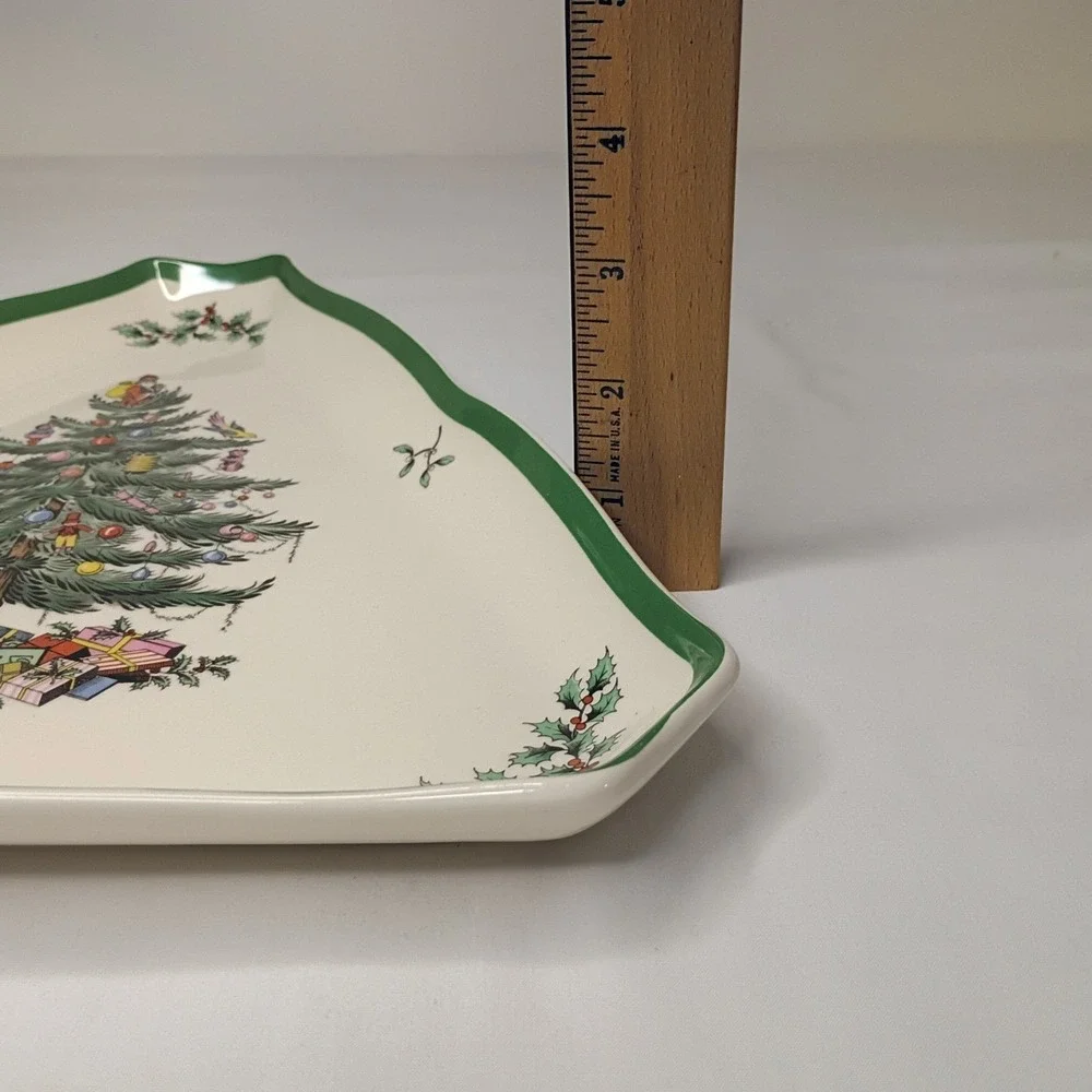 Spode Christmas Tree Plate 11